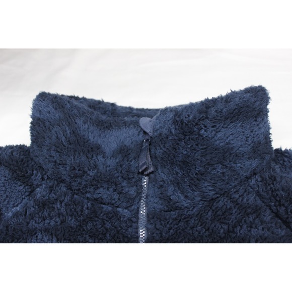 Columbia Geometric Print Sherpa Fleece Full Zip Mock Neck Jacket Women's L - Picture 13 of 13